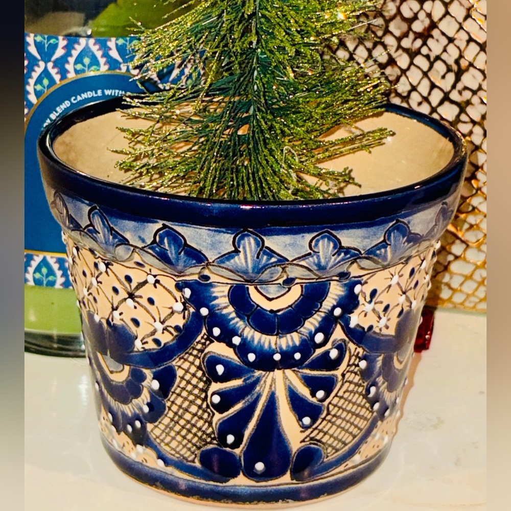 Talavera Flower Pot